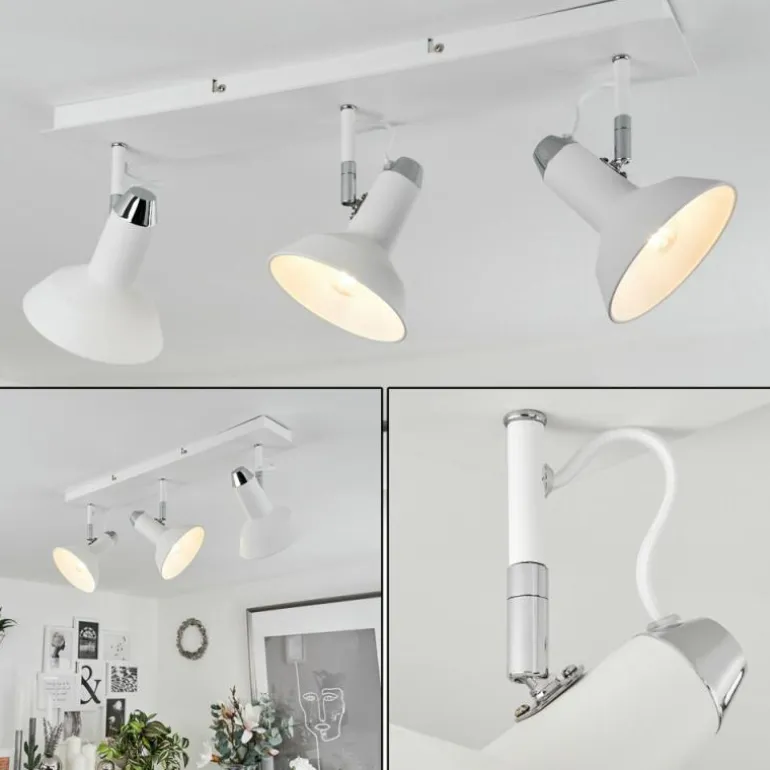 Plafonnier Vouzy Blanc, 3 lumières
