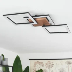 Plafonnier Walschbronn LED Écru, 1 lumière