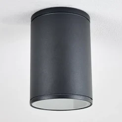Plafonnier Agua Noir, 1 lumière