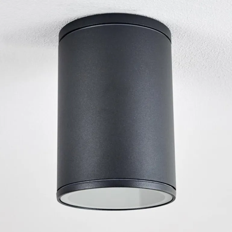 Plafonnier Agua Noir, 1 lumière