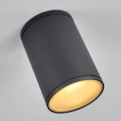 Plafonnier Agua Noir, 1 lumière