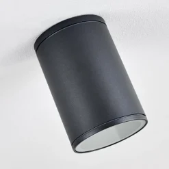 Plafonnier Agua Noir, 1 lumière