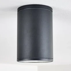 Plafonnier Agua Noir, 1 lumière
