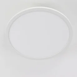 Plafonnier Ailik LED Blanc, 1 lumière, Télécommandes