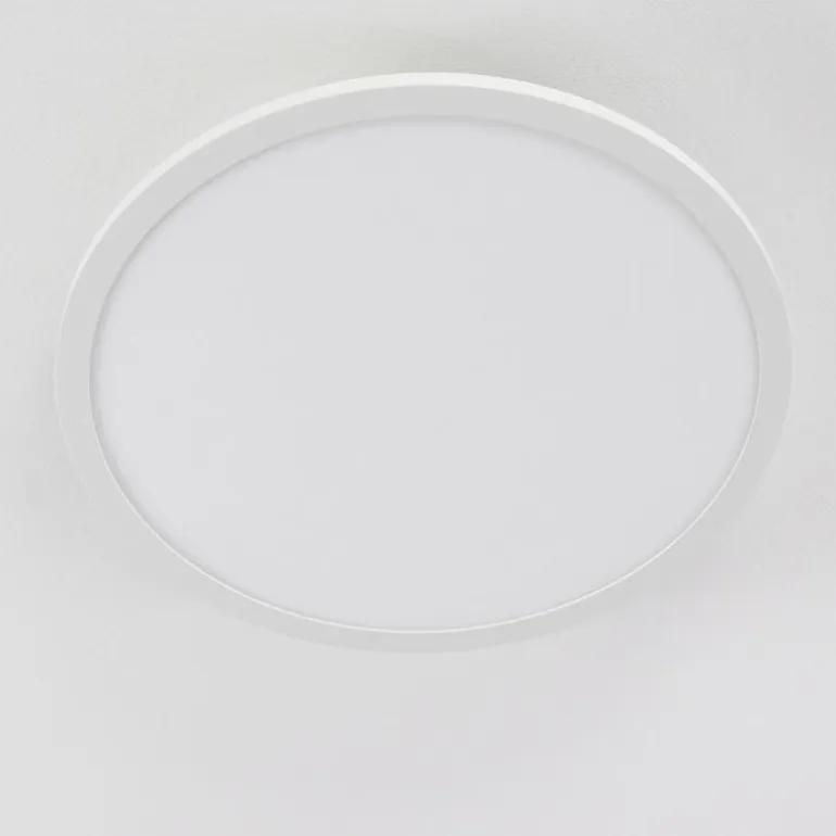 Plafonnier Ailik LED Blanc, 1 lumière, Télécommandes