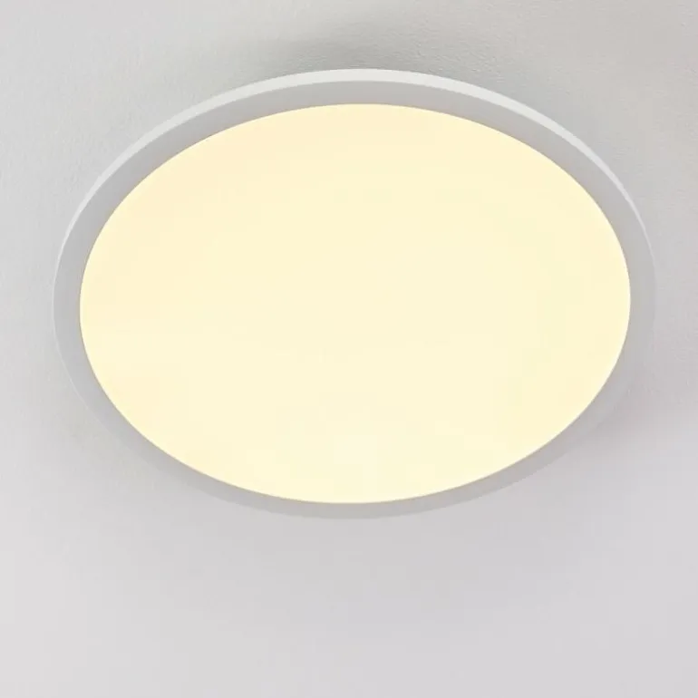 Plafonnier Ailik LED Blanc, 1 lumière, Télécommandes