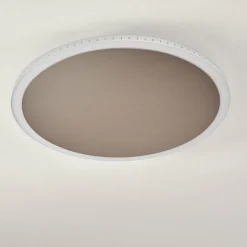 Plafonnier Aitrach LED Argenté, Blanc, 1 lumière