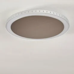 Plafonnier Aitrach LED Argenté, 1 lumière