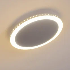 Plafonnier Aitrach LED Argenté, 1 lumière