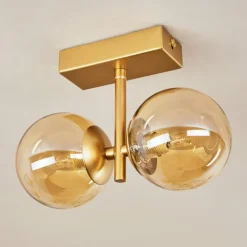 Plafonnier Alden Laiton, 2 lumières