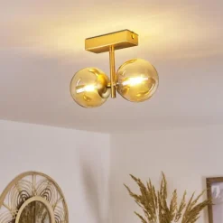 Plafonnier Alden Laiton, 2 lumières