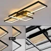 Plafonnier Alnarp LED Bois clair, Noir, 1 lumière