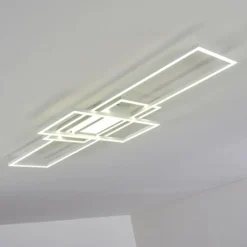 Plafonnier Alsterbro LED Blanc, 1 lumière, Télécommandes