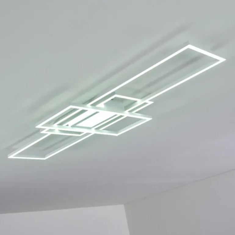 Plafonnier Alsterbro LED Blanc, 1 lumière, Télécommandes