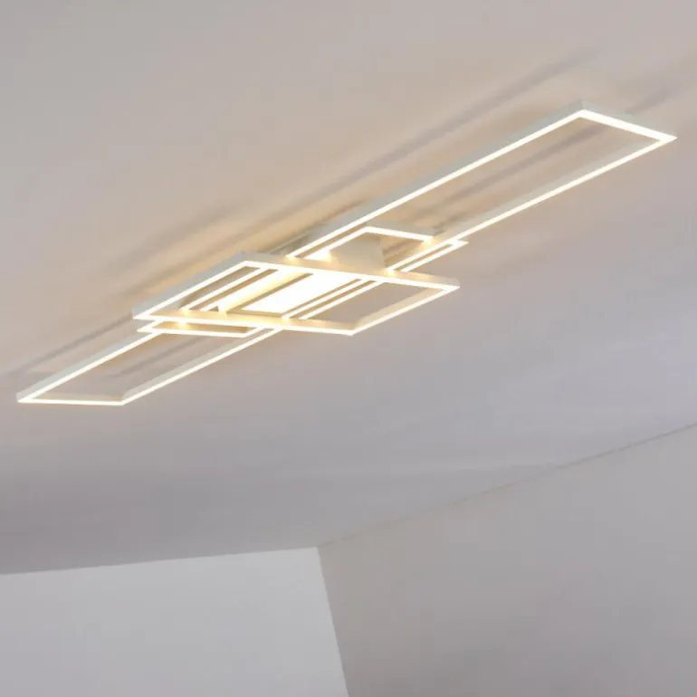 Plafonnier Alsterbro LED Blanc, 1 lumière, Télécommandes