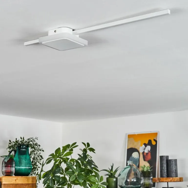 Plafonnier Amdal LED Blanc, 2 lumières