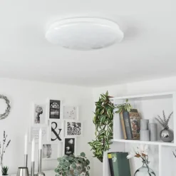 Plafonnier Antigo Blanc, 1 lumière