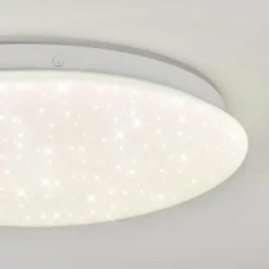 Plafonnier Antigo Blanc, 1 lumière