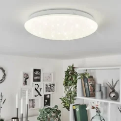 Plafonnier Antigo Blanc, 1 lumière