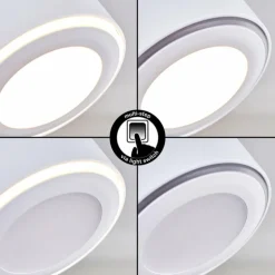 Plafonnier Appleton LED Blanc, 1 lumière