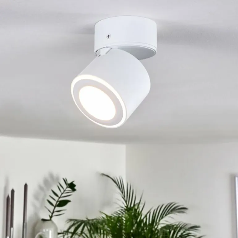 Plafonnier Appleton LED Blanc, 1 lumière