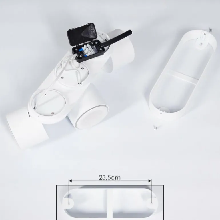 Plafonnier Appleton LED Blanc, 3 lumières
