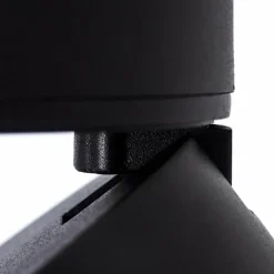 Plafonnier Appleton LED Noir, 1 lumière