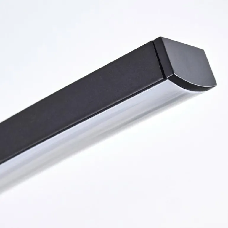 Plafonnier Aringa LED Noir, 1 lumière
