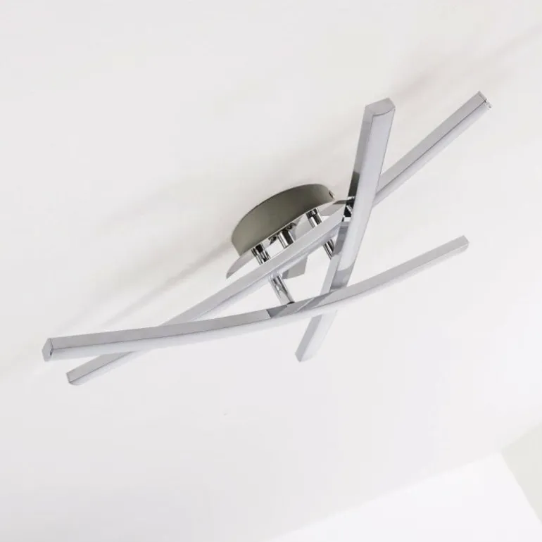 Plafonnier ATOME LED Chrome, 3 lumières