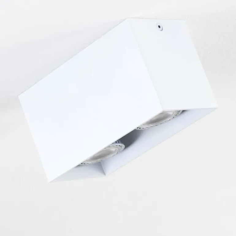 Plafonnier Awuna Blanc, 2 lumières