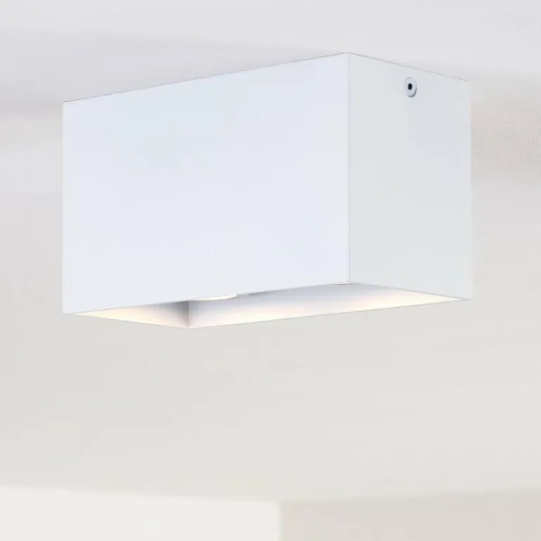 Plafonnier Awuna Blanc, 2 lumières