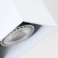 Plafonnier Awuna Blanc, 2 lumières