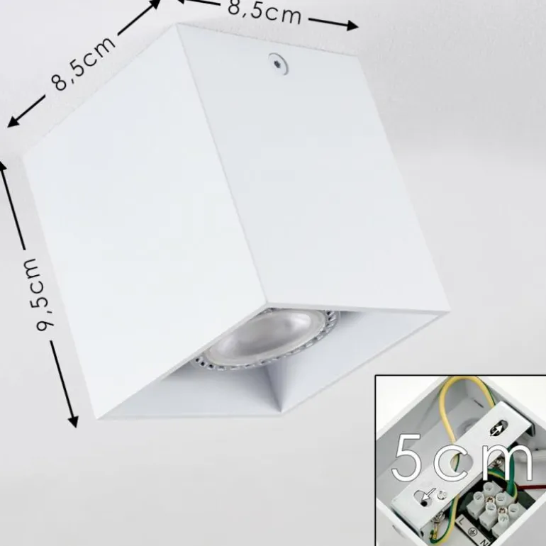 Plafonnier Awuna Blanc, 1 lumière