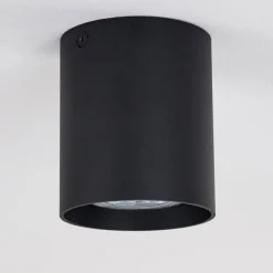 Plafonnier Awuna Noir, 1 lumière