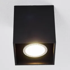 Plafonnier Awuna Noir, 1 lumière