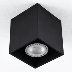 Plafonnier Awuna Noir, 1 lumière