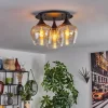 Plafonnier Azurara Noir, 3 lumières