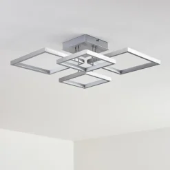 Plafonnier Bacolod LED Aluminium, 1 lumière