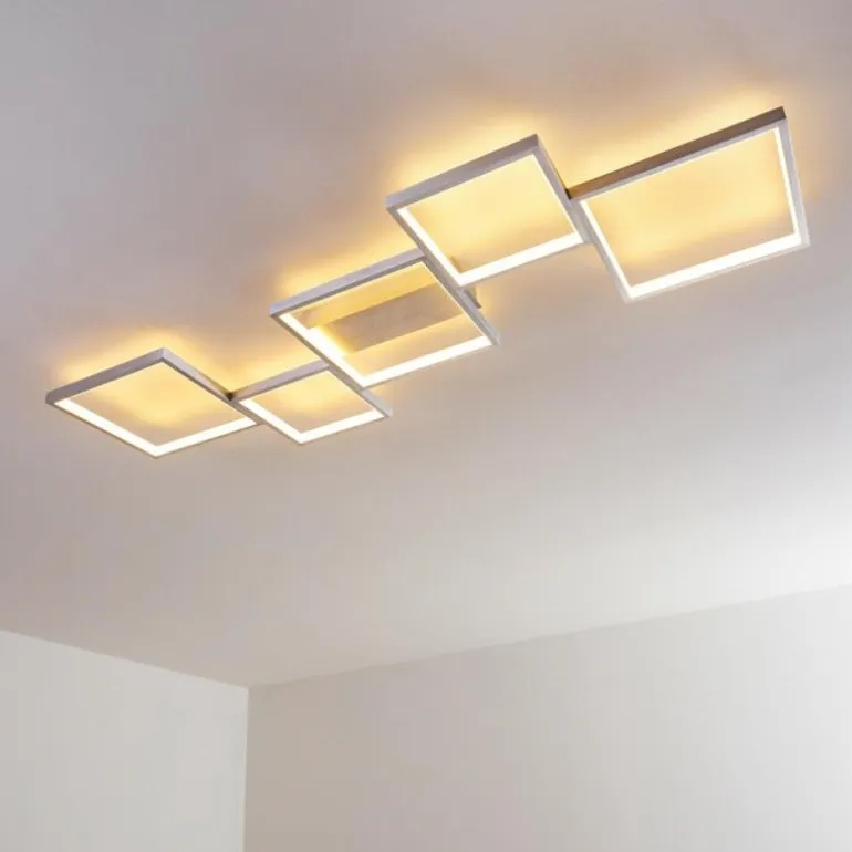 Plafonnier Bacolod LED Aluminium, 1 lumière