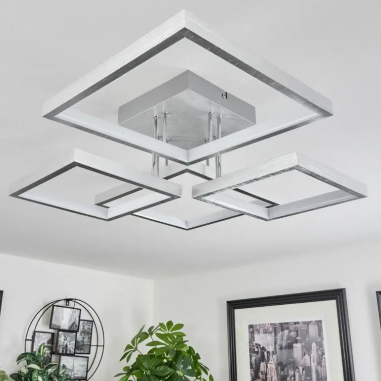 Plafonnier Bacolod LED Aluminium, 1 lumière