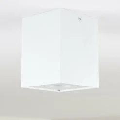 Plafonnier Baishan Blanc, 1 lumière