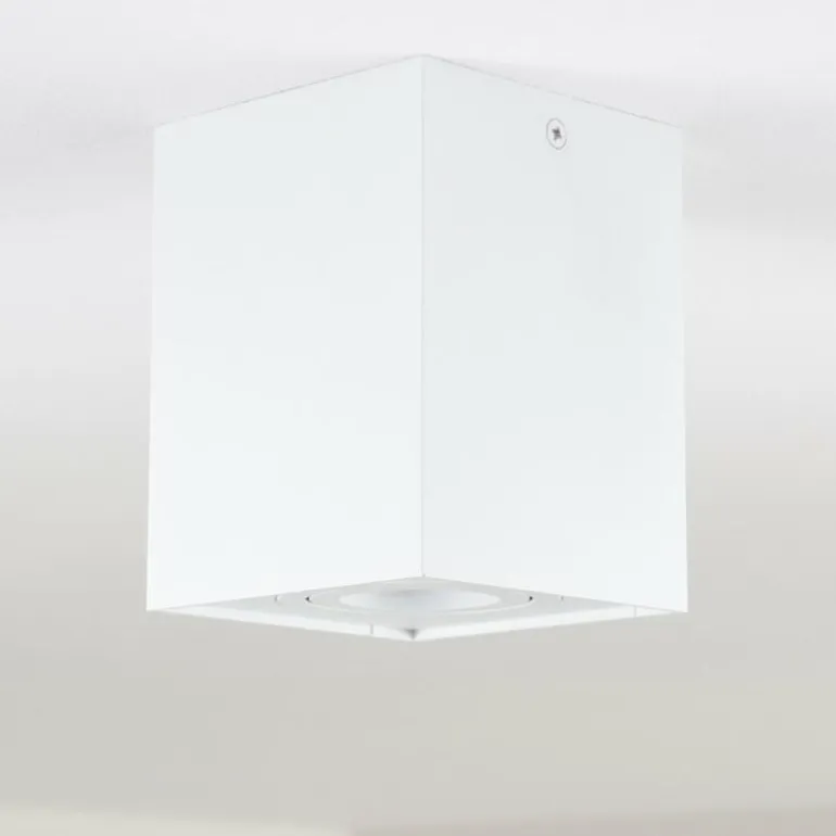 Plafonnier Baishan Blanc, 1 lumière