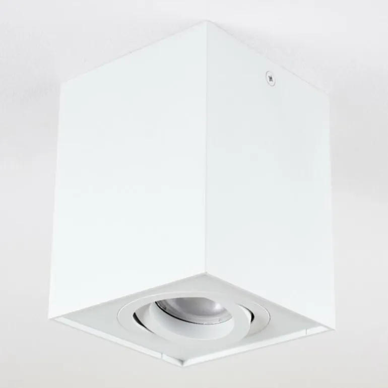 Plafonnier Baishan Blanc, 1 lumière