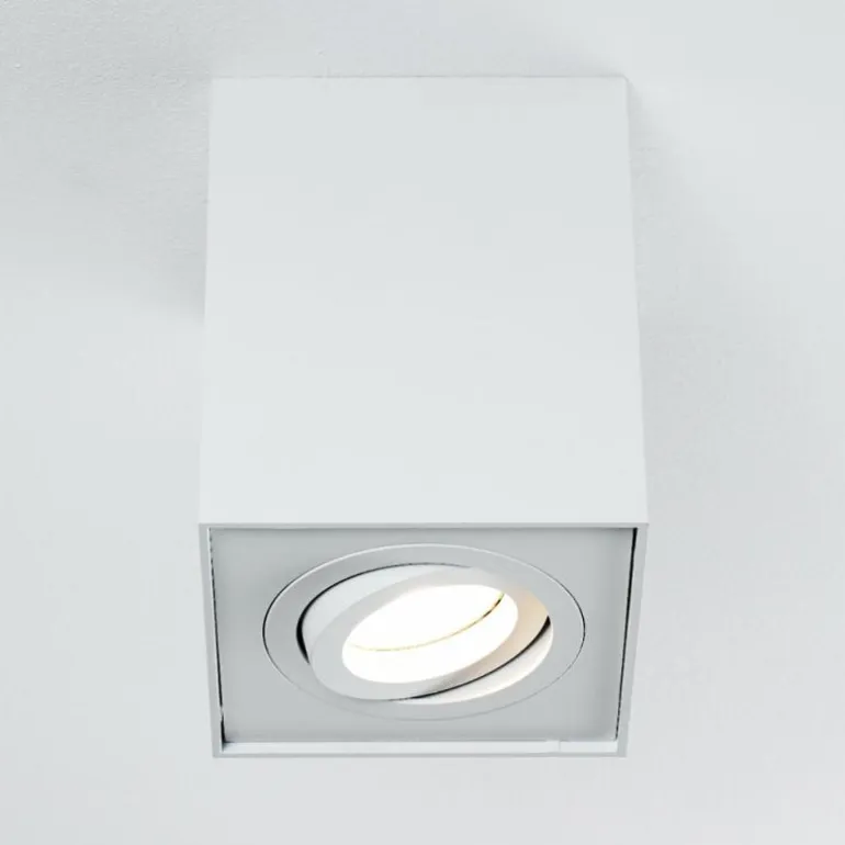 Plafonnier Baishan Blanc, 1 lumière