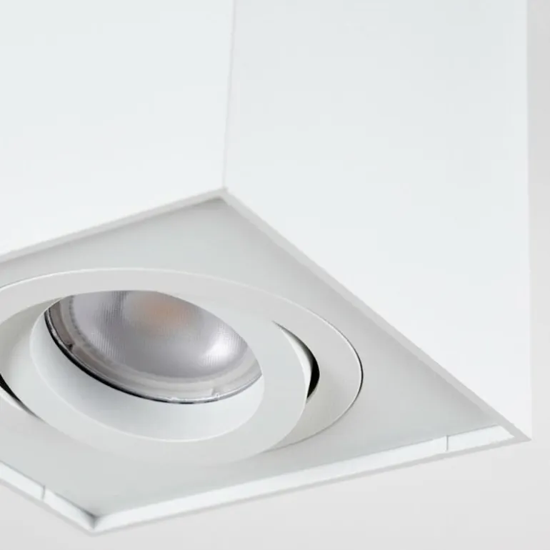 Plafonnier Baishan Blanc, 1 lumière