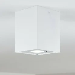 Plafonnier Baishan Blanc, 1 lumière