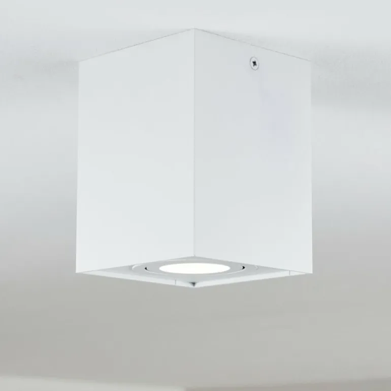Plafonnier Baishan Blanc, 1 lumière
