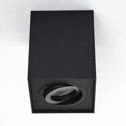 Plafonnier Baishan Noir, 1 lumière
