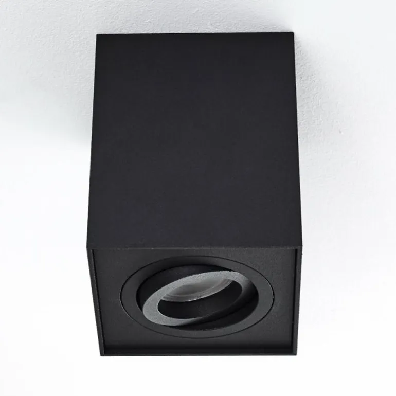 Plafonnier Baishan Noir, 1 lumière