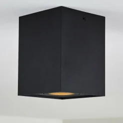 Plafonnier Baishan Noir, 1 lumière